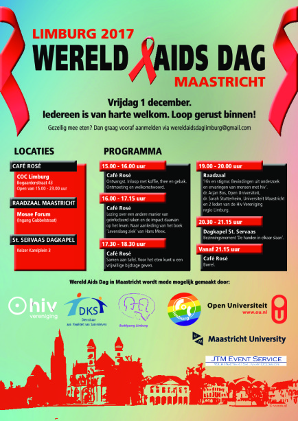 Wereld Aids Maastricht 1 december 2017
