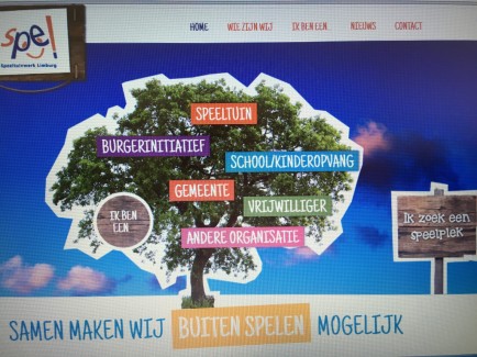 Nieuwe website voor Speeltuinwerk Limburg!