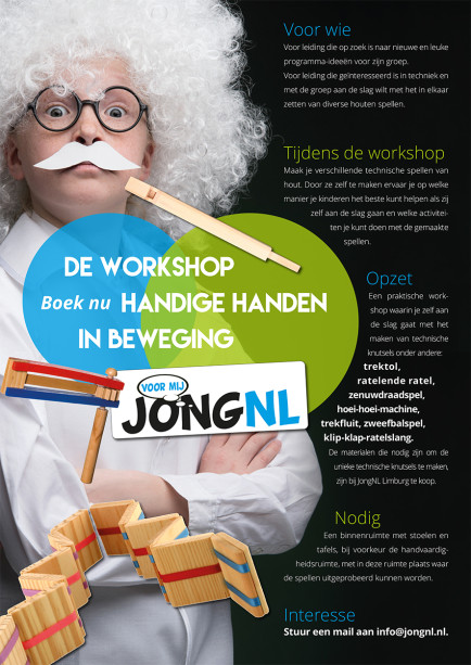 Handige Handen in Beweging nieuwe workshop JongNL
