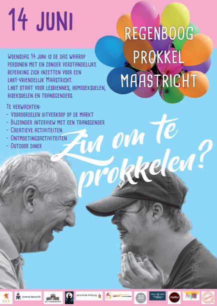 Regenboog Prokkel Maastricht genomineerd voor de Gouden Mensenrechten Prokkelprijs