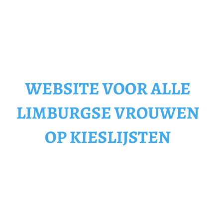 Website voor Limburgse Politica